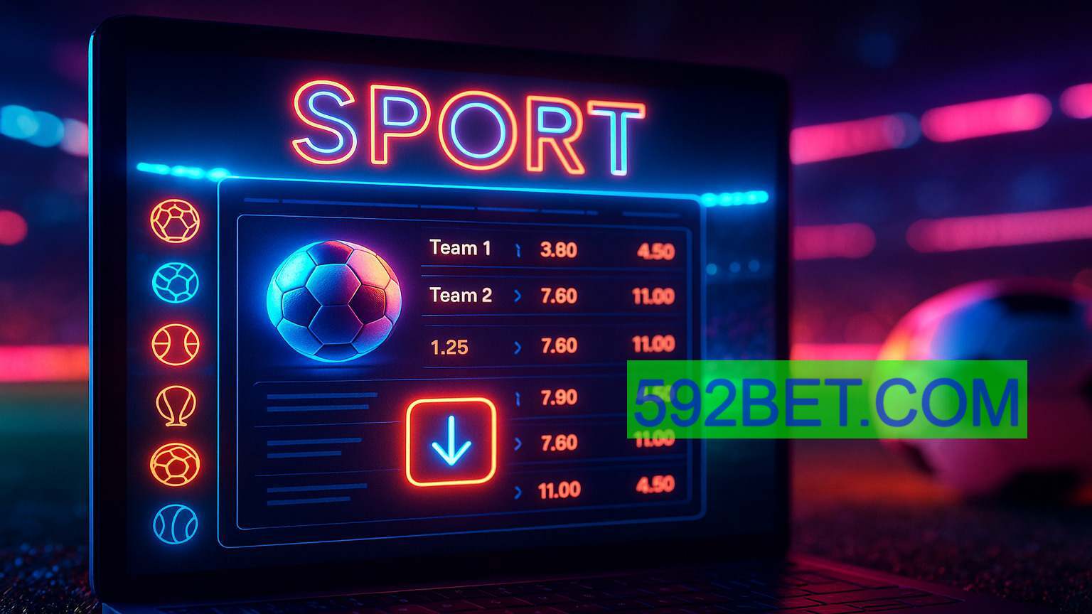 Variedade de Esportes